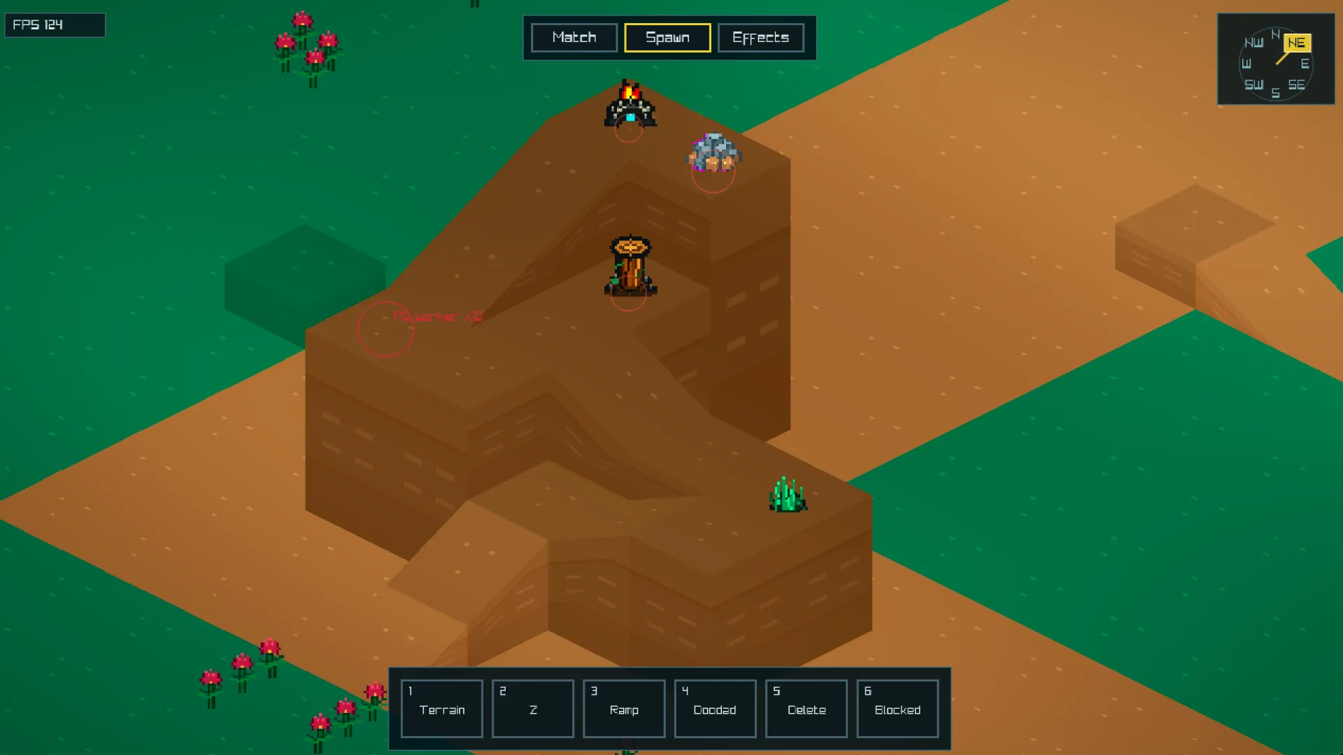 Shape the battlefield in the map editor